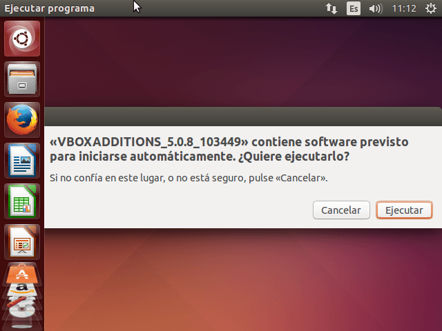 instalar ubuntu guestaddition